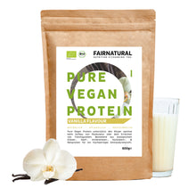 Proteine in polvere vegane biologiche alla vaniglia senza soia