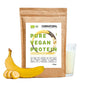 Banana proteica in polvere vegana biologica senza soia