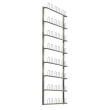 La mensola da parete Novocal per scarpe da sala operatoria in acciaio inossidabile offre spazio per 24 paia di scarpe. Con otto ripiani e divisori a forma di U, le scarpe vengono immagazzinate in modo sicuro e ordinato in verticale. Dimensioni: 755 x 130 x, Confezione: 1 pezzo.