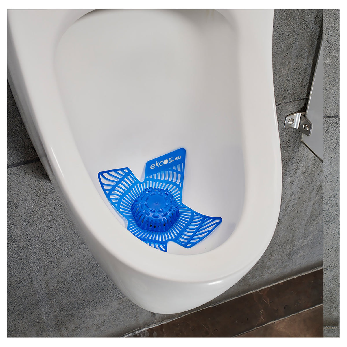 ëkcos xcrën puck Urinalsieb, Duft fresh, bis 30 Tage blau