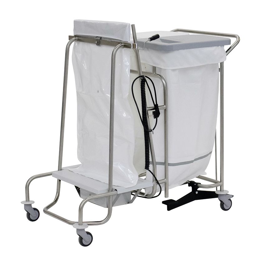 Il carrello di stazione Novocal dispone di un telaio in acciaio inossidabile completamente saldato e giunzioni tubolari - ideale per ospedali o applicazioni commerciali che richiedono un trasporto durevole. Fornito in un pacchetto (1 pezzo). Marca: Novocal.