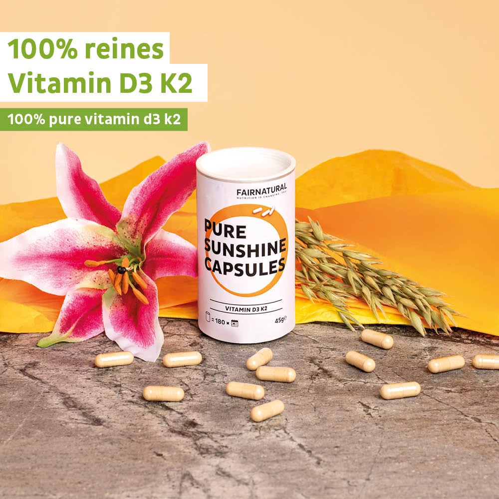 Capsule di vitamina D3 K2