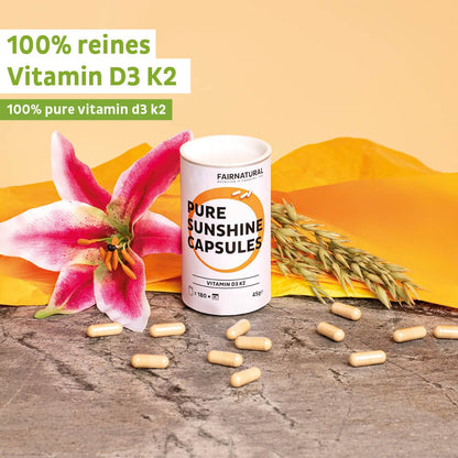 Capsule di vitamina D3 K2