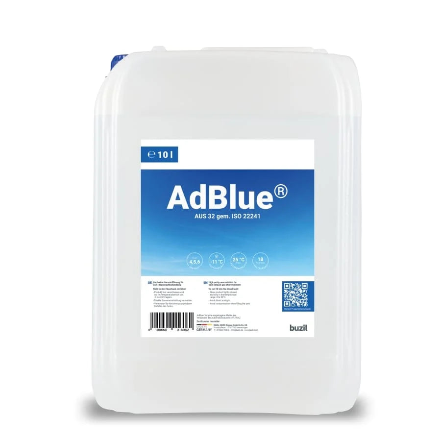 Soluzione di urea Buzil AdBlue® AUS 32 conforme alla norma ISO 22241
