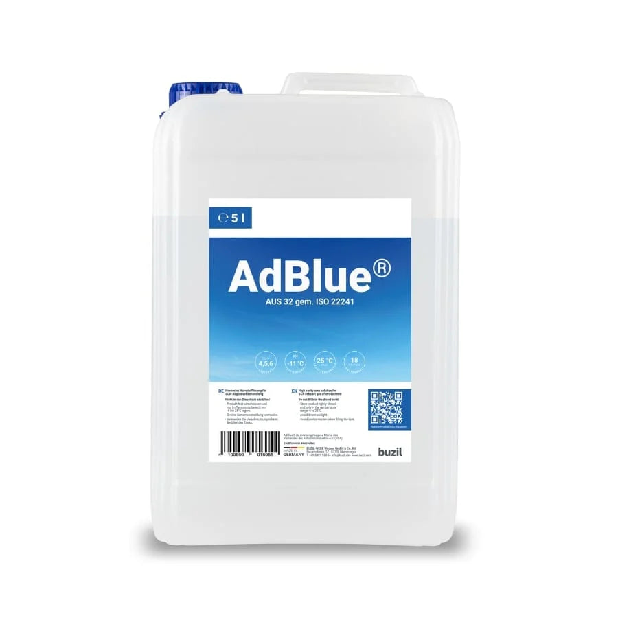 Soluzione di urea Buzil AdBlue® AUS 32 conforme alla norma ISO 22241