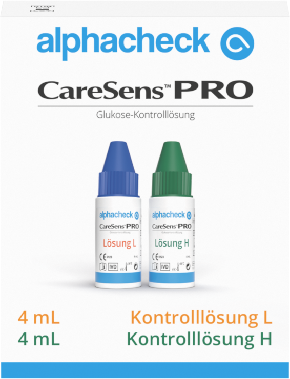 Soluzione di controllo CareSens Pro H | Bottiglia (4 ml)