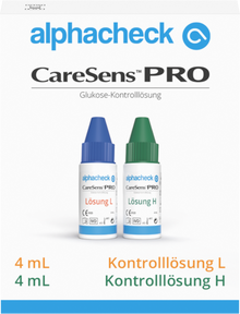 Soluzione di controllo CareSens Pro H | Bottiglia (4 ml)