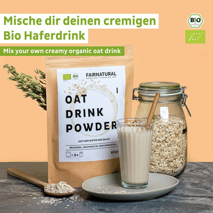 Latte d'avena in polvere biologico