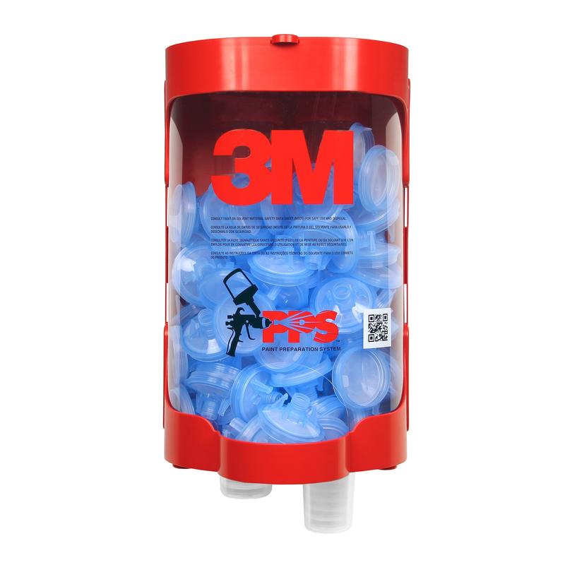 Dispenser 3M™ PPS™, per tazza interna e coperchio PPS da 0,17 litri, rosso, 16298 | Confezione (1 pezzo)