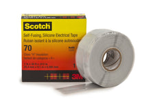 Nastro in gomma siliconica Scotch® 70 autoagglomerante grigio chiaro 25 mm x 9 m 0,3 mm | Confezione (1 rotolo)