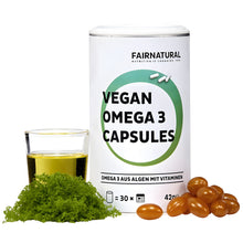 Capsule vegane di Omega 3 a base di alghe