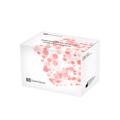 Una confezione di prodotto Altruan bianca con la scritta 'PCR Pure Kit – dispositivo completamente attrezzato | Confezione (100 pezzi)', presentata su uno sfondo verde semplice.